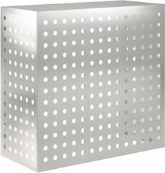 Vidaxl Κάλυμμα Κλιματιστικού Ασημί 110 X 50 X 105 Εκ Vidaxl Κάλυμμα Κλιματιστικού Ασημί 110 X 50 X 105 Εκ