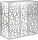 vidaxl Abdeckung der Außeneinheit Klimaanlage Silber 110 X 50 X 105 cm