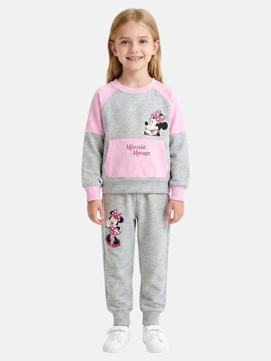 Minnie Mouse Детски Комплект Анцуг Сив