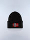 Beanie Men's Knitted Beanie in Black