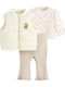 Set 2 Pieces Beige
