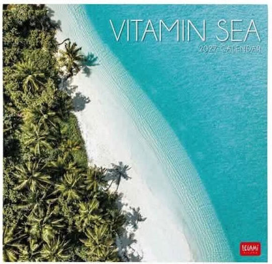 Legami Milano Vitamin Ετήσιο Επιτοίχιο Ημερολόγιο 2027 29x30εκ.