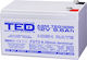 Battery Pack Compatible Apc Rbc17 12v 9.6ah 1x12v Ted Electric