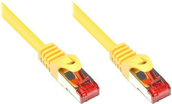 Good Connections 8060-005Y S/FTP Cat.6 Καλώδιο Ethernet 0.5m Κίτρινο Good Connections 8060-005Y S/FTP Cat.6 Καλώδιο Ethernet 0.5m Κίτρινο