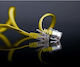 Shiverpeaks Flat U/UTP Cat.6 Gigabit Network Cable Ethernet 0.25m Yellow