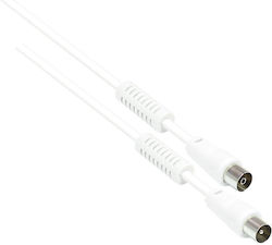 Good Connections Καλώδιο Κεραίας Coax male - Coax female Λευκό 1.5m Good Connections Καλώδιο Κεραίας Coax male - Coax female Λευκό 1.5m