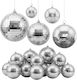 Vevor Disco Balls Mirror 17 Pcs Hanging Ring 80 100 150 200 300 Mm Jmdskq17j32ip43k9001v0