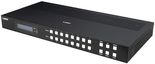 Lindy 8x8 Hdmi 8k60 Матрица Hdmi Разпределител