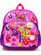 School Backpack For Elementary With Water Bottle Holder Pink