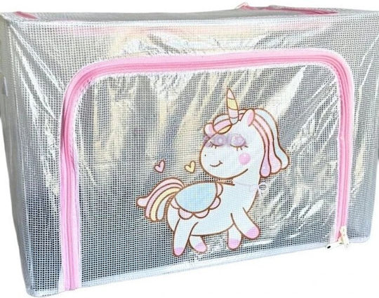 Cutie De Depozitare Pentru Copii Din Plastic Roz 60x42x40cm 132516