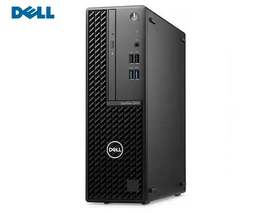 Dell 3000 SFF Überarbeitete Grade A (Kern i5-12400/8GB/512GB SSD/Kein Betriebssystem)