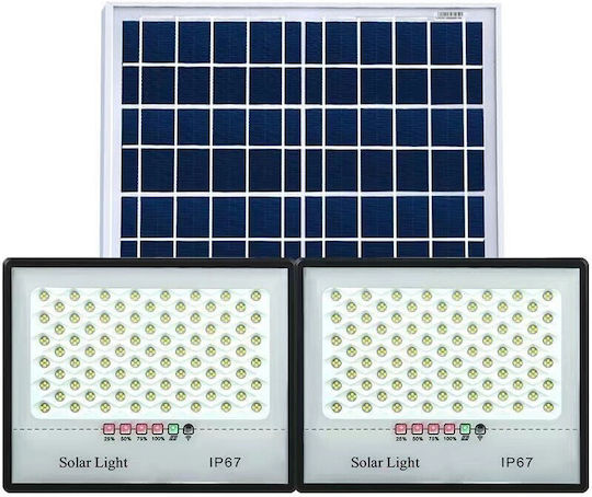 Proiector LED Solar Etanș 200W cu Senzor de Mișcare și Telecomandă IP67