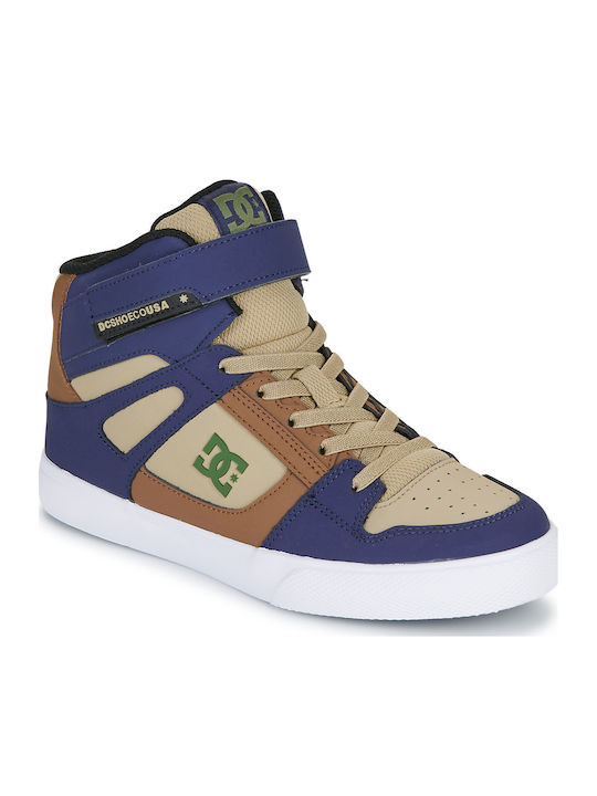 DC Pure High-top Ev Παιδικά Sneakers High Πολύχ...