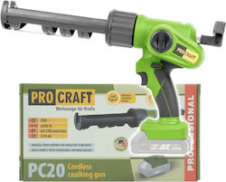 ProCraft PC20 Pistol Electric Pentru Silicon 20V ProCraft PC20 Pistol Electric Pentru Silicon 20V