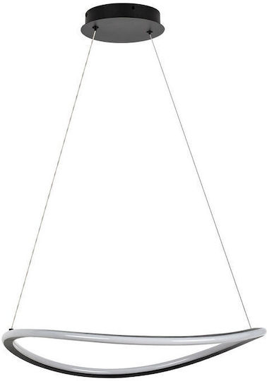 Rabalux Rabalux Deckenleuchte Schwarz LED mit Verstellbarem Weißlicht 53x52cm