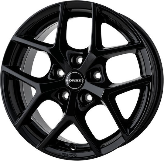 Borbet Y 6.5x16 5x100 Offsetul Jantei 38 Negru