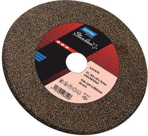 Norton Clipper Schleifscheibe Tischschleifer Starline 60a 125x20x32mm Braun
