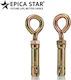 Epica Star Schraubanker Metallisch 6x50mm