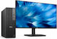 Dell Ryzen 7 PRO Desktop PC (-5750G/16GB /512GB + 512GB SSD) și Monitor 27” QHD
