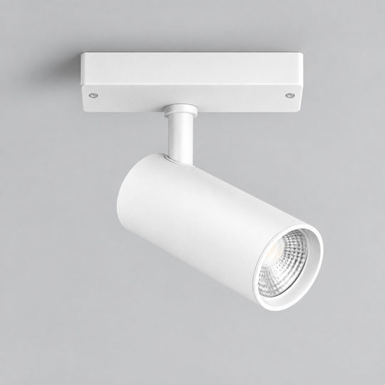 Fan Europe LED Warm White Spot In White Colour