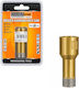 Uruisi Star Uruisi Star Lochsäge Trockenschnitt mit Durchmesser 12mm für Metall und Rasen
