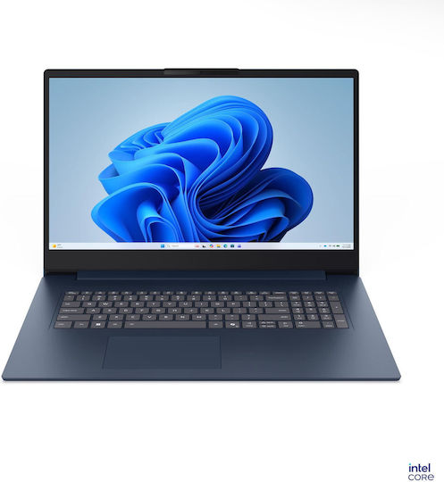 Lenovo IdeaPad Slim 3 17IWC11 17.3" IPS FHD (Core 5-320/8GB/512GB SSD/Grafică Intel/Fără sistem de operare) Albastru Cosmic (Tastatură US)