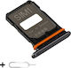 Sim Tray Holder Xiaomi Poco F7 Pro + Sim Key Included Black