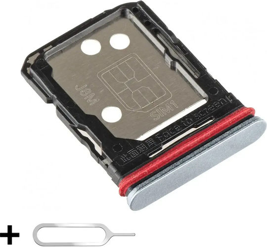 Suport Tăvi SIM Oppo A6 Pro 5G Slot Card Microsd + Cheie SIM Inclus Gri Lunar Titanium