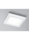 Fan Europe Square LED Panel 18W with Warm White Light 3000K