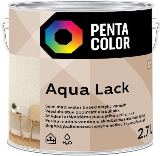 Pentacolor Wasser-Imprägnier-Lack Satin 2,7l
