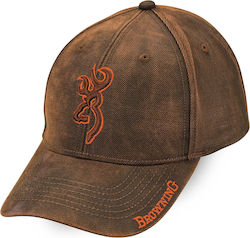 Browning Hunting Hat Jockey Rhino Brown