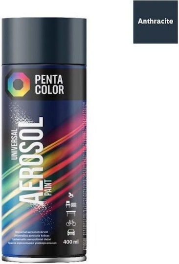 Pentacolor Cosmos Lac Autolackspray Für Kunststoff Auto Grau 400ml