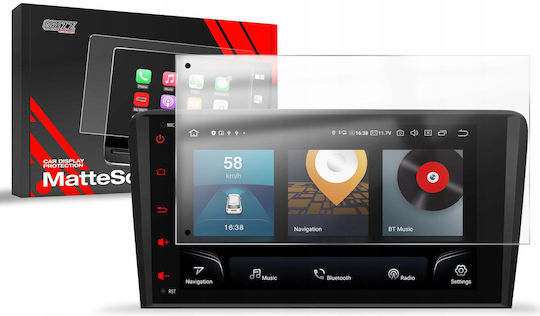Grizzglass Hydrogel Auto-Bildschirmschutz Matt Audi S3 8p Android Radio 2006-2012