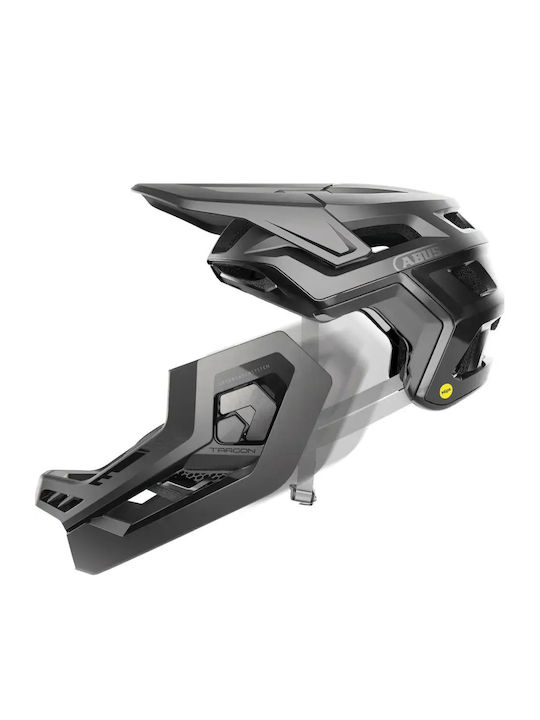 Abus Cască de bicicletă de munte Neagră