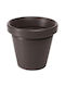 Lamela Plastic Flower Pot with Saucer 39x39x34cm