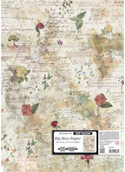 Decoupage Rice Paper Large Size Stamperia 50x70...
