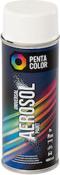 Pentacolor Penta Λευκό Γυαλιστερό Σπρέι 400ml R-9010