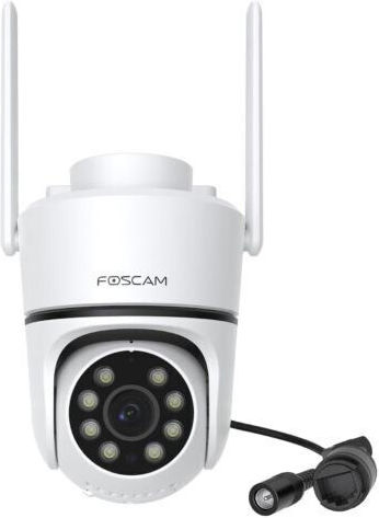 Foscam IP Surveillance Camera Wi-Fi 4K Waterproof with Two-Way Communication and 2.8mm Lens