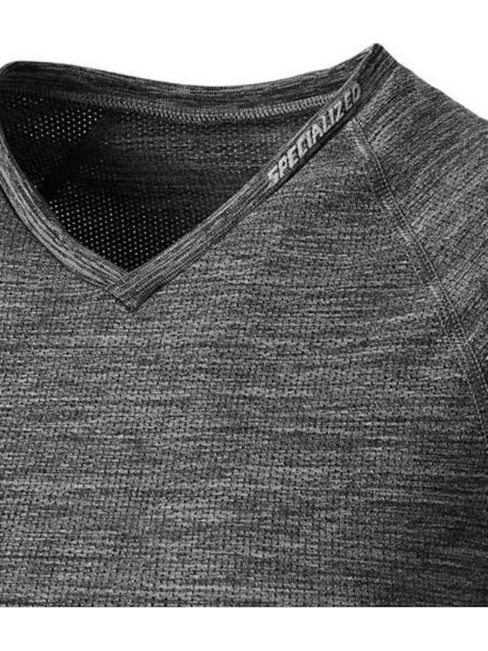 Specialized Tricou Termic Cu Mâneci Scurte Pentru Femei Gri