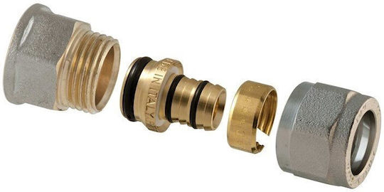 TDM brass Pipe Niple Fittings Connection Brass 18mm