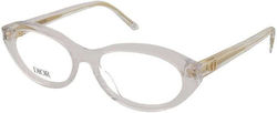 Christian Dior Diorglowo B1i 8500 Brillengestelle mit Rezept