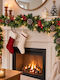 Weihnachtsgirlande Rote