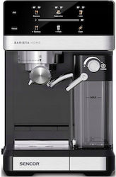Sencor Mașină Automată de Espresso 1350W Presiune 20bar pentru Cappuccino Neagră SES 4060BK Sencor Mașină Automată de Espresso 1350W Presiune 20bar pentru Cappuccino Neagră SES 4060BK