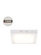 Domoletti LED Panel 18W mit Warmes Weiß Licht 3000K