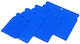 Ryobi Mistru Din Plastic 118x105mm Cu Mâner Din Plastic Set 4 Bucăți