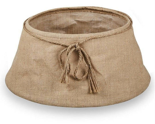 Weihnachtsbaumständer aus Polyester Braun Durchmesser 25cm