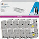 G&G Label Maker Tape 18m x 9mm in Black Colour Compatible with Brother TZe/TZ