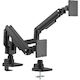 Brateck Desk Mount Monitor Stand for 2 Screens up to 35" with Arm (LDT69-C024P2)