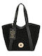 Vicky Women's Shopper Bag Black