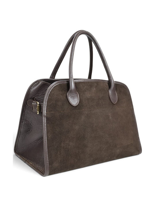 Passaggio Leather Leather Women's Suede Tote Ba...